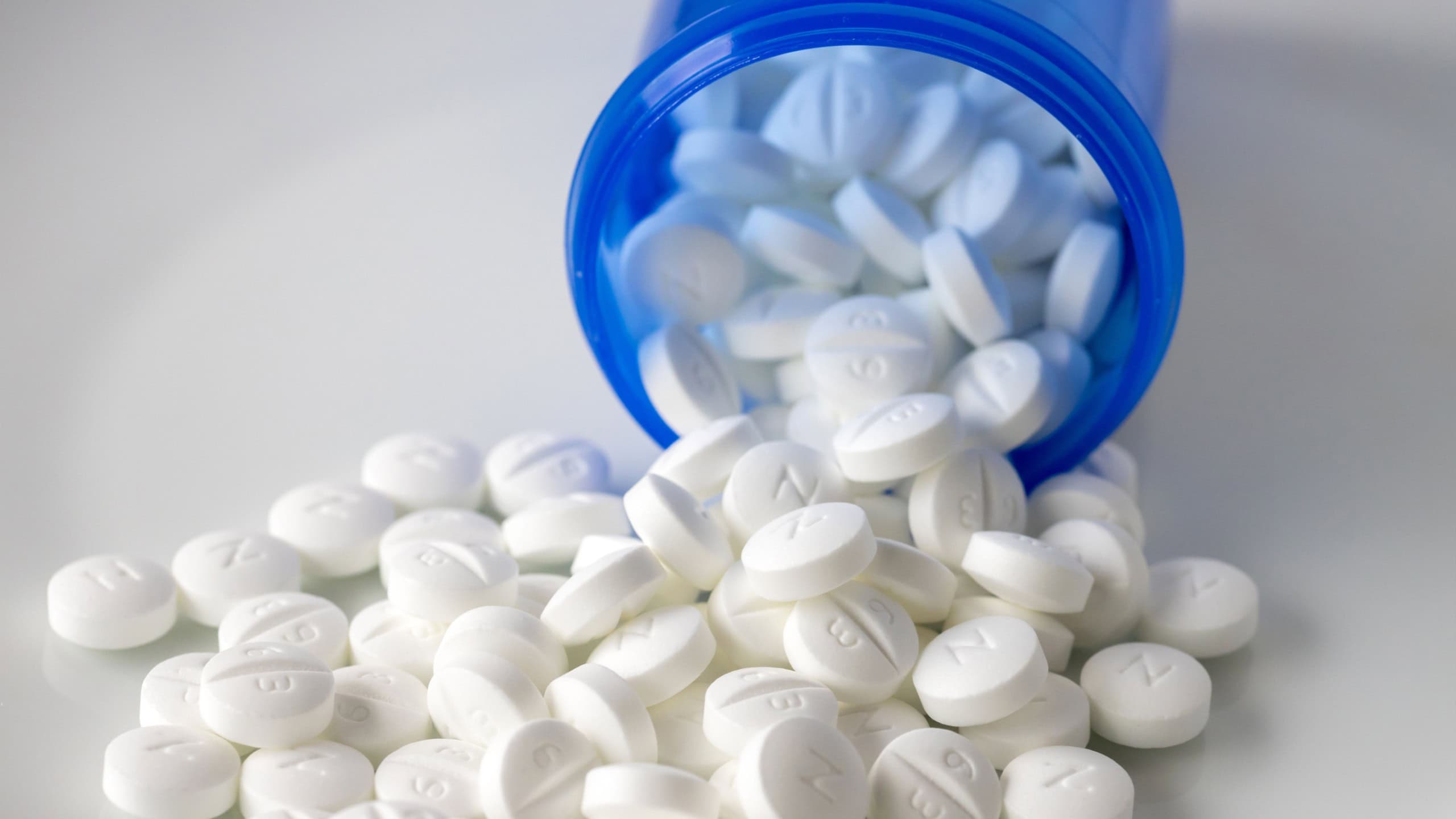 Vancouver, Canada - August 8, 2024: Metformin pills, sold under the brand name Glucophage, among others, is the main first-line medication for the treatment of type 2 diabetes.