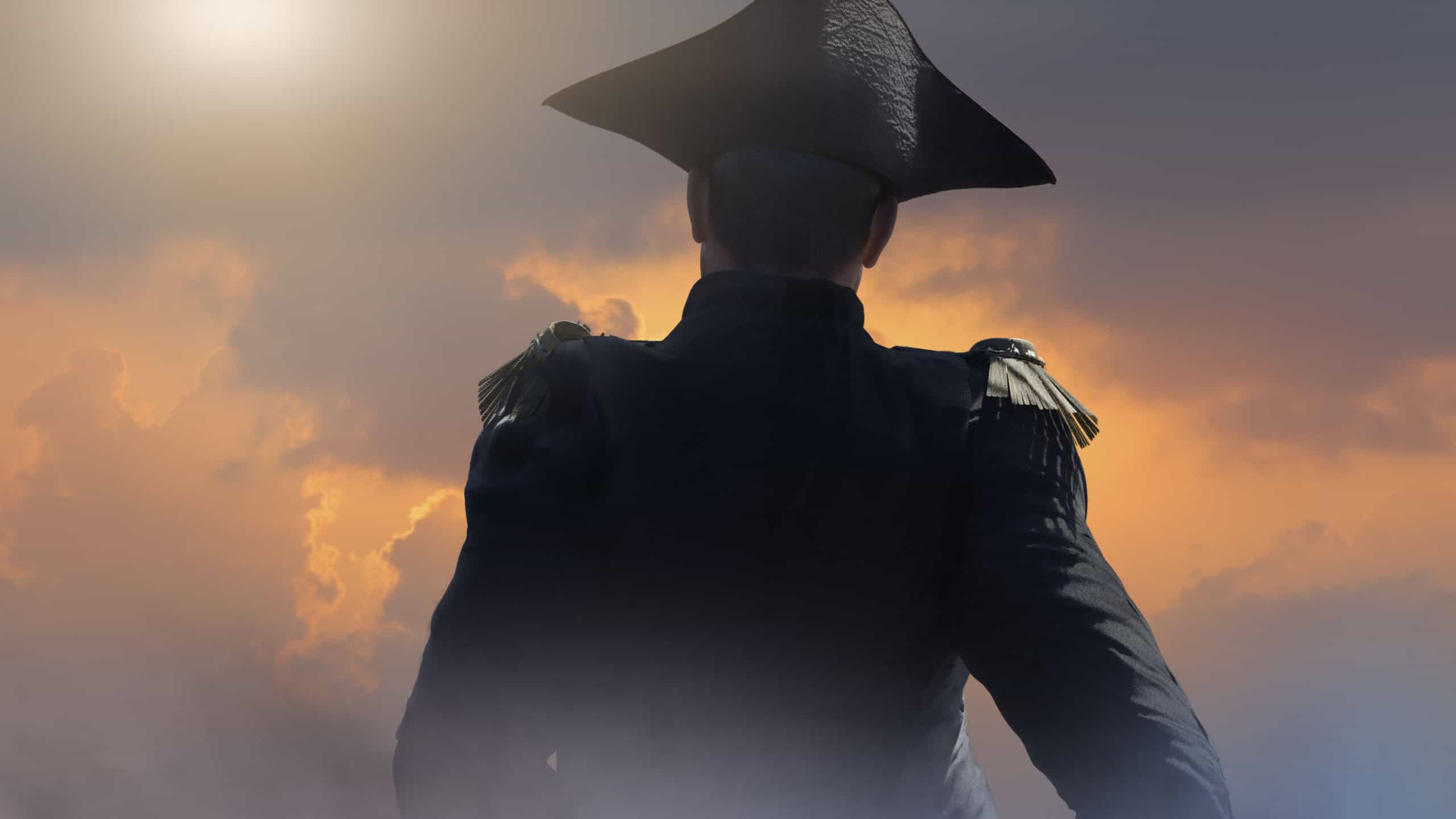 3D Illustration of Napoleon Bonaparte, military leader and statesman of the 18th century render 3d