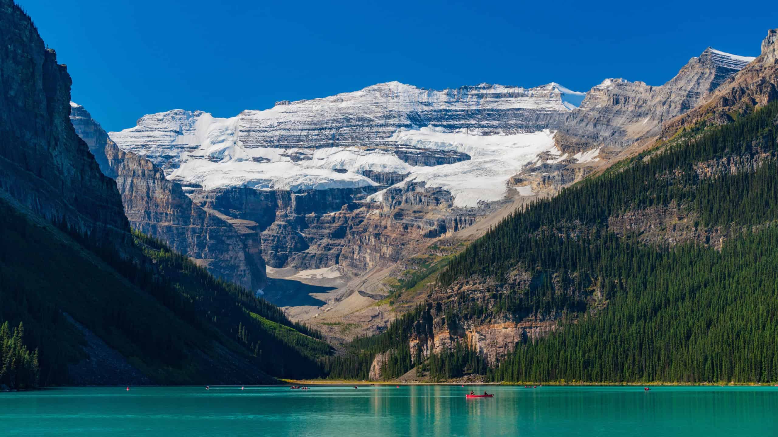 Lake Louise in Banff National Park, Alberta, Canada