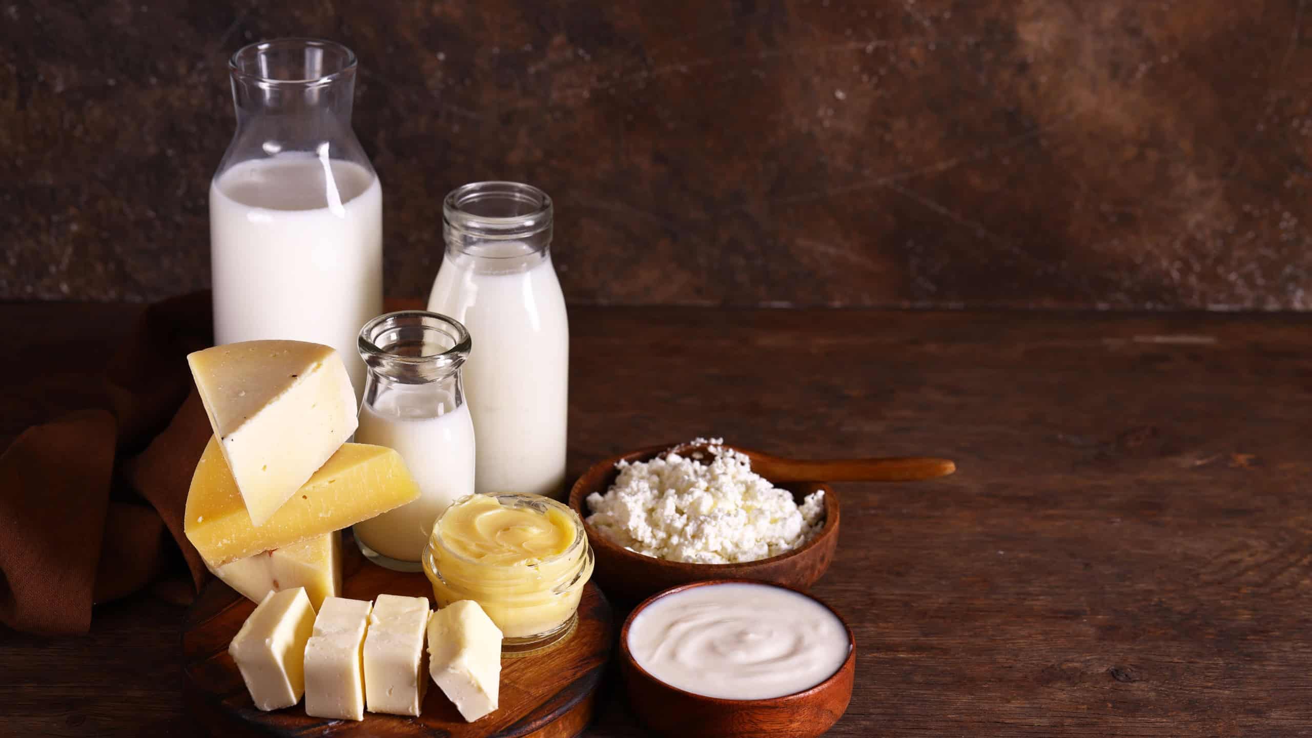 Farm dairy products, healthy super food
