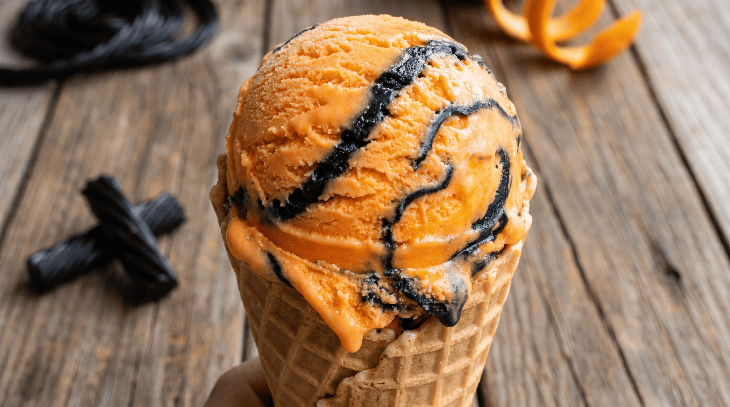 Tiger tail ice cream