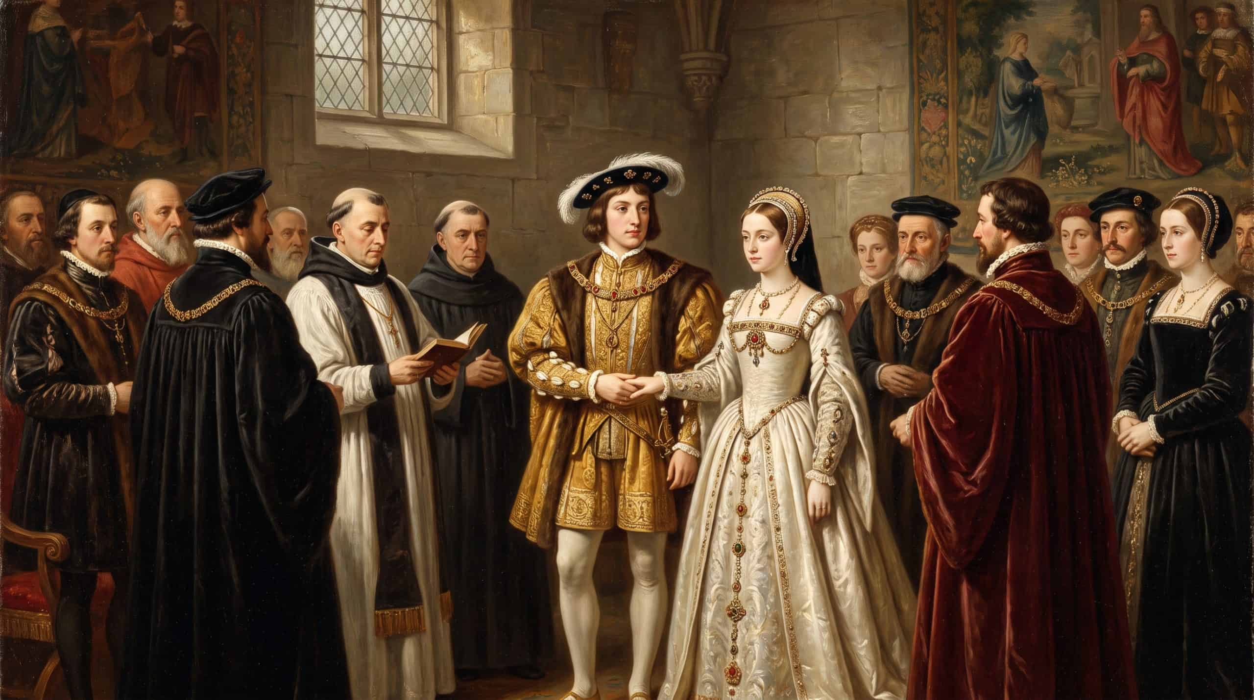 King Louis XIV & Maria Theresa of Spain