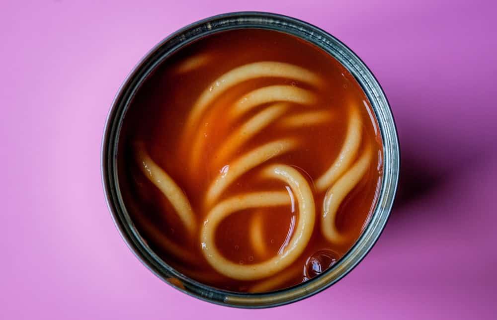 Tin Or Can Of Popular Baked Beans Food Staple